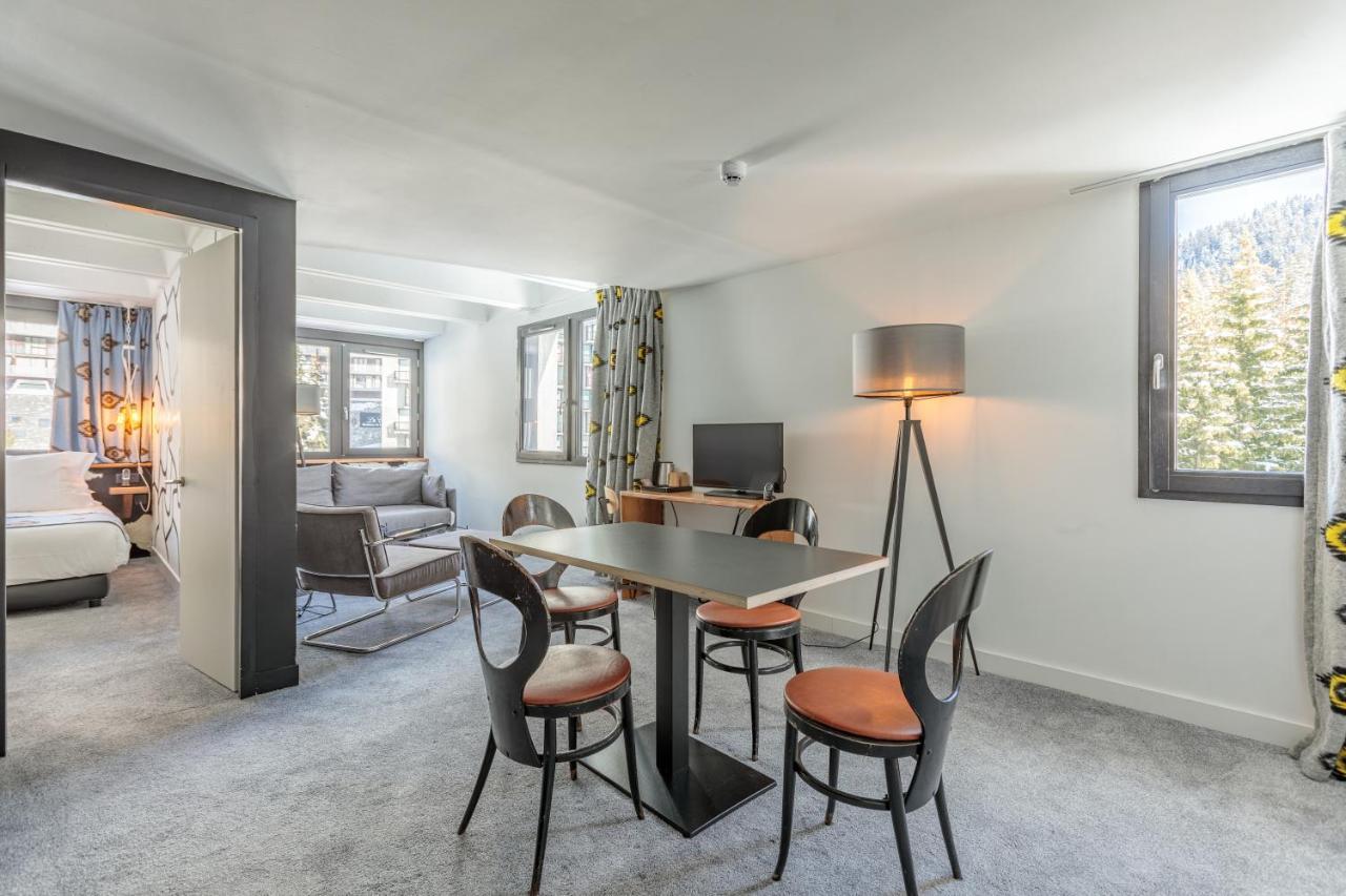 Totem, Friendly Hotel & Spa Flaine Bagian luar foto