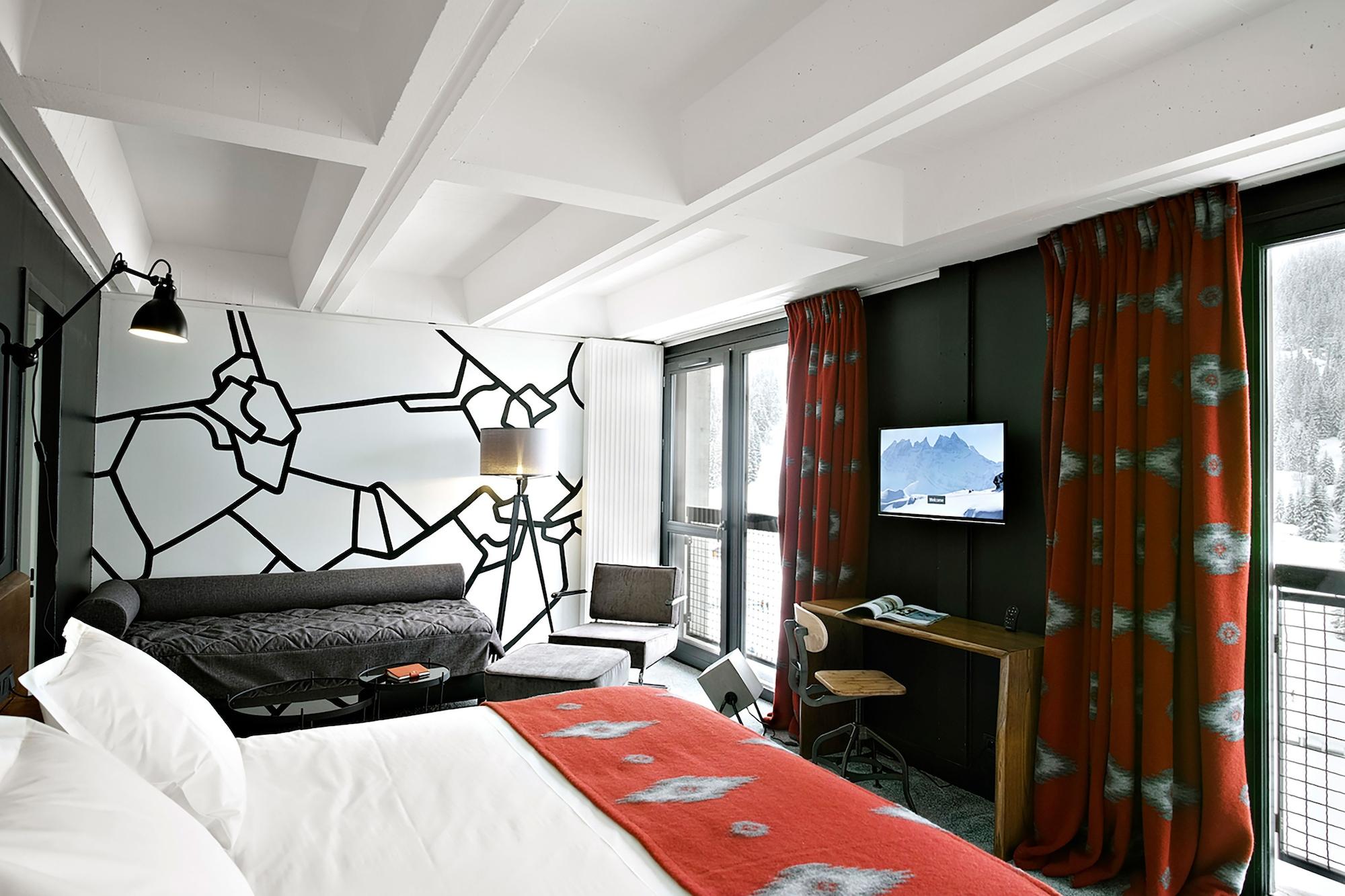 Totem, Friendly Hotel & Spa Flaine Bagian luar foto