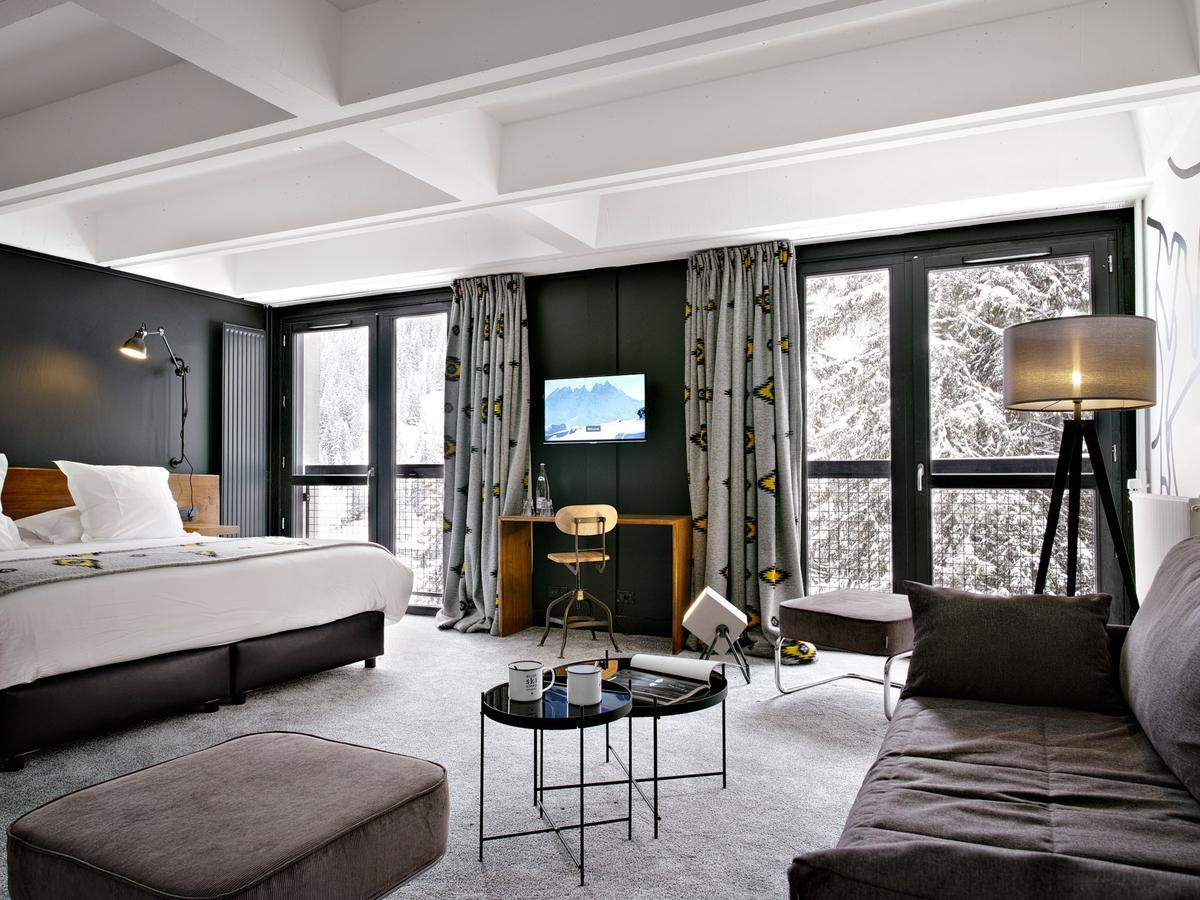 Totem, Friendly Hotel & Spa Flaine Bagian luar foto